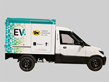 Jointly developed Japan’s first compact commercial EV truck specializing in parcel delivery