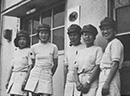 Hired female drivers (Fukuoka Branch hires five women)