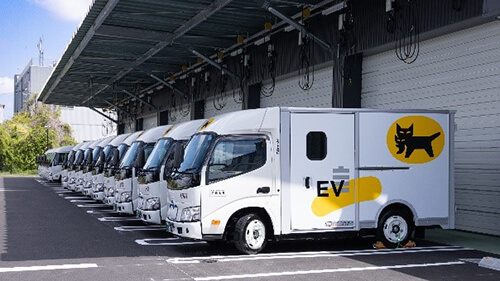 EVs deployed to sales offices