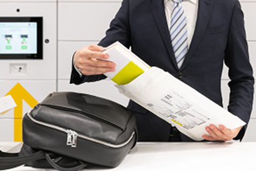 荷物の受け取りイメージ5