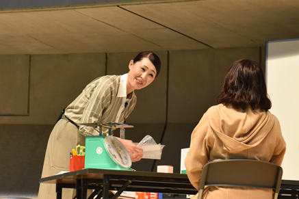 準優勝者 渡邊 梨香さんの演技のようす