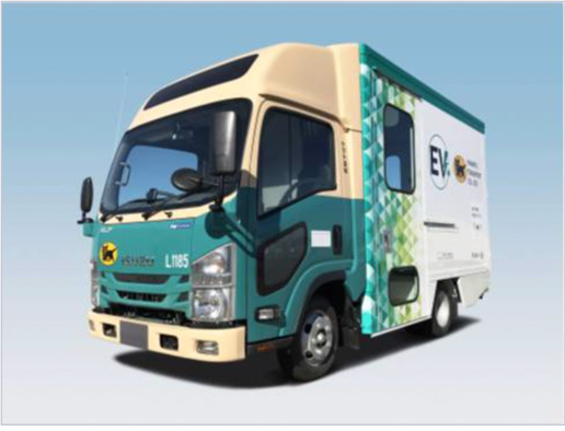 グリーン物流」の実現に向けてEVウォークスルートラックを導入