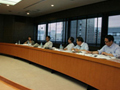 第1回東日本大震災　復興支援選考委員会のようす